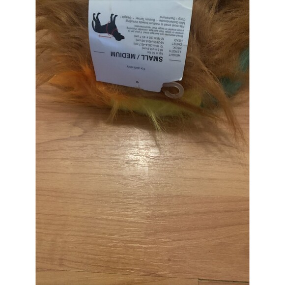 Take Pride Pet Apparel Rainbow Lion HeadWear Multi-Color - Picture 3 of 6